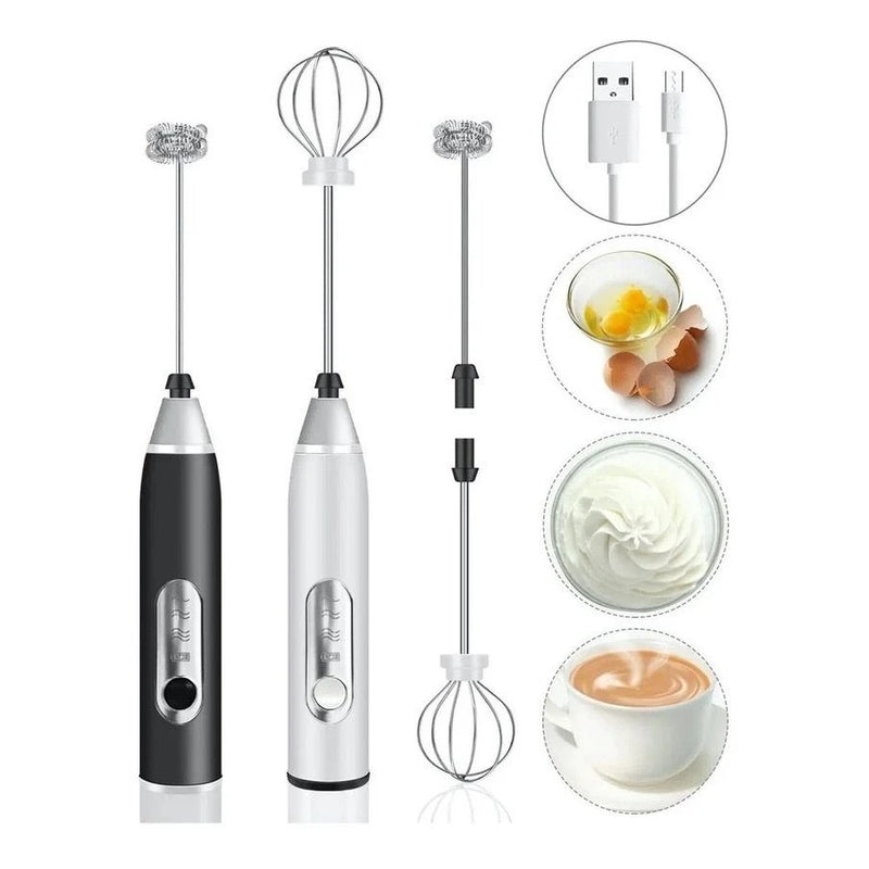 Mixer Recarregavel 2 em 1 Eletrico - Fast Power Mixer®️