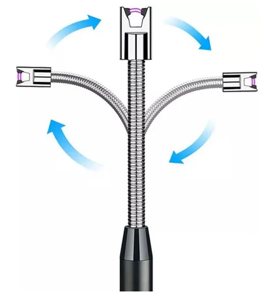 Isqueiro Eletrônico Recarregável USB - Electric Lighter®️