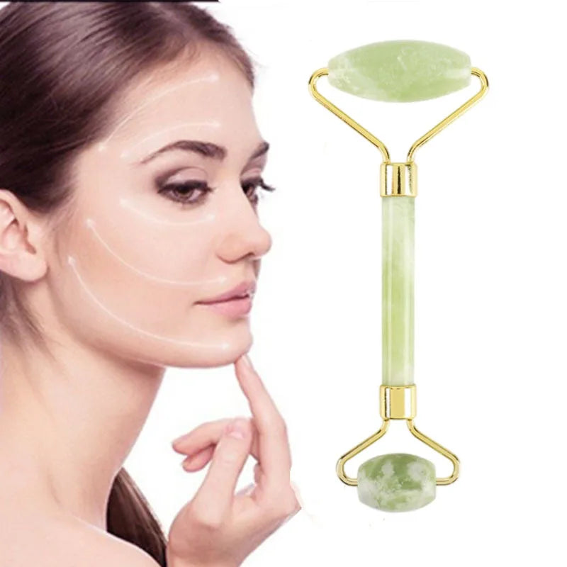 Jade Massageador Facial - Massager Relieves Stress®️