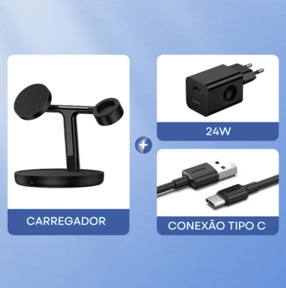 Suporte carregador magnético sem fio - Baseus®️